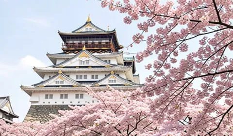 日本三名城の一つに数えられ、かつて天下統一の拠点となった関西の名城は何でしょう？