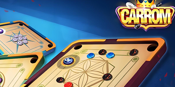 Classic Carrom Clash Battle