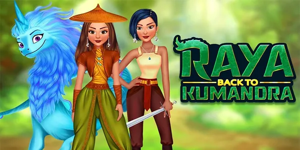 Raya and Namaari Return to Kumandra