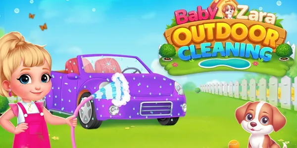 Baby Zara Backyard Cleanup