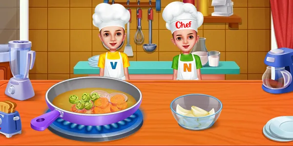 V and N Pizza Cooking Challenge