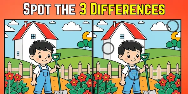 Find the Differences: Garden