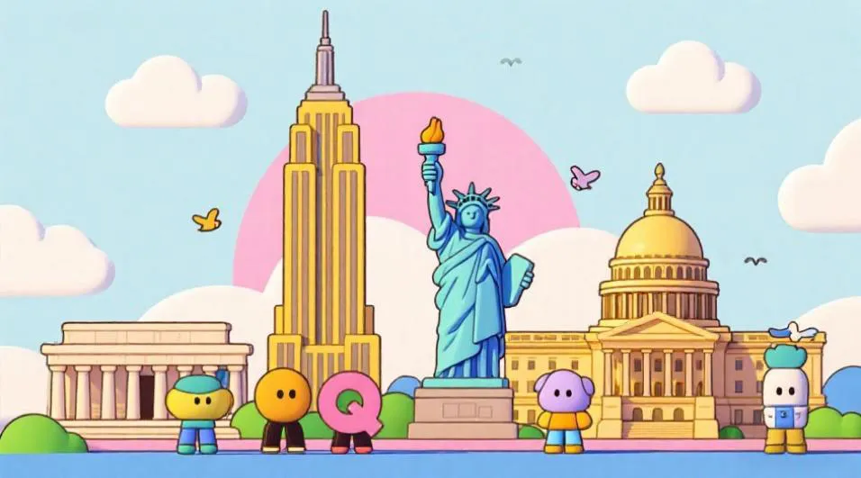🗽American Landmarks Challenge: Test Your Geography knowledge!🗺️