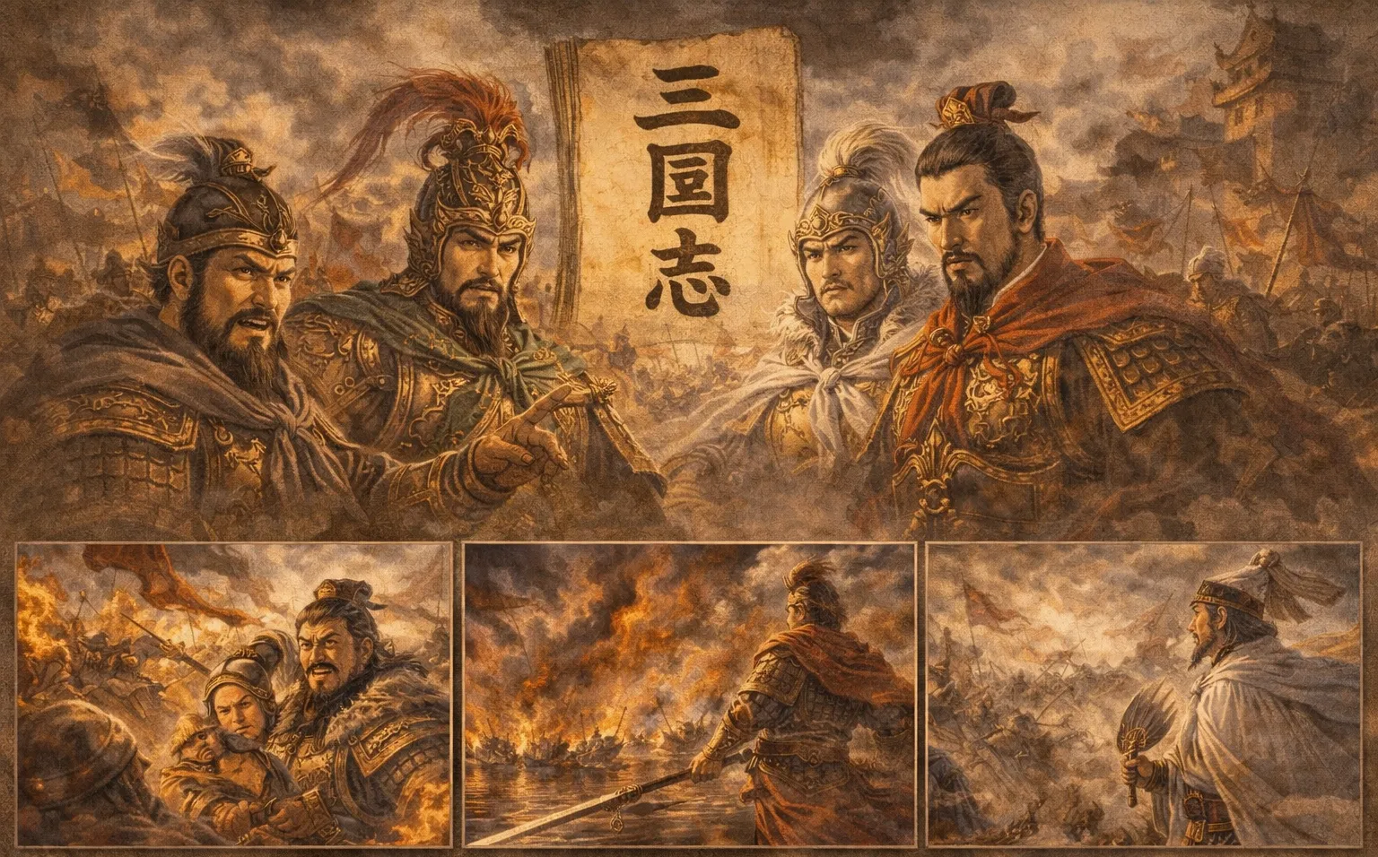 【四つの戦い】三国時代の分裂、統一、そして終焉