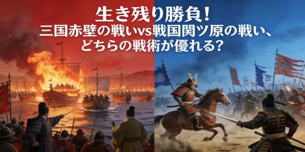 生き残り勝負！三国赤壁の戦いvs戦国関ヶ原の戦い、どちらの戦術が優れる？