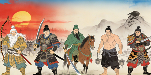 三国志五大「刀神」武力ランキング:関羽は3位、1位は呂布に劣らない