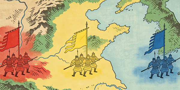 三国鼎立期における魏・蜀・吳の真の国力に関する総合対比分析