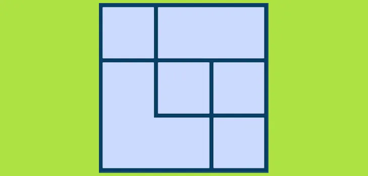 Wie viele Quadrate siehst du?