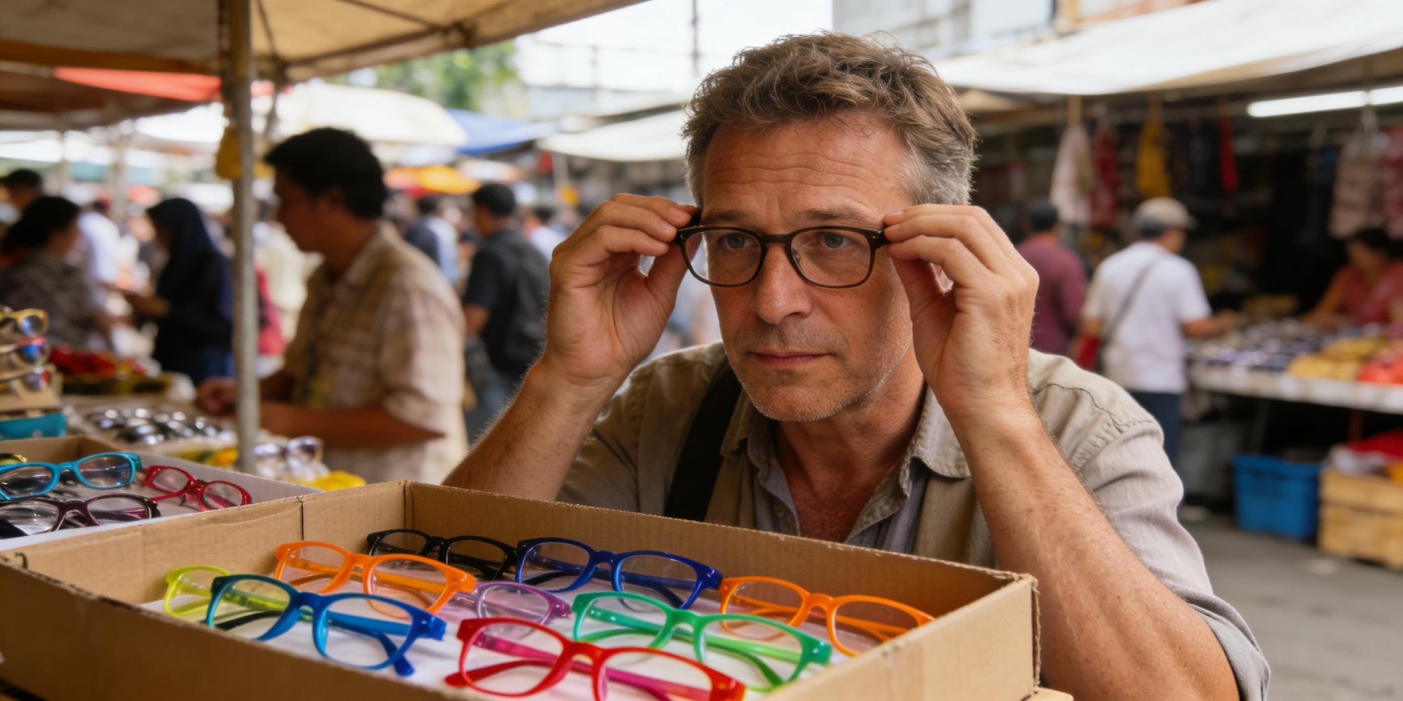 3 Mistakes When Choosing Reading Glasses: Why You Should Never Buy From a Street Stall!