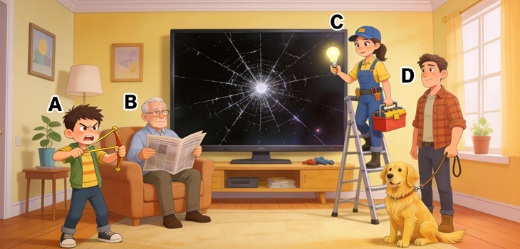 Who On Earth is the Culprit Behind The Broken Tv?
